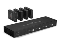 Lindy HDMI-Matrix-Extender 4×4 über Cat-6, bis 70 m, 4K60, IR