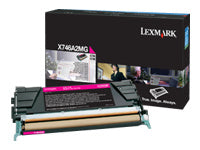 Lexmark Toner – Magenta, 7000 Seiten – für X746/X748