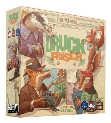 Skellig Games Druckfrisch – Kartenspiel, 1–6 Spieler, ab 12 Jahren, 30 Min., DE