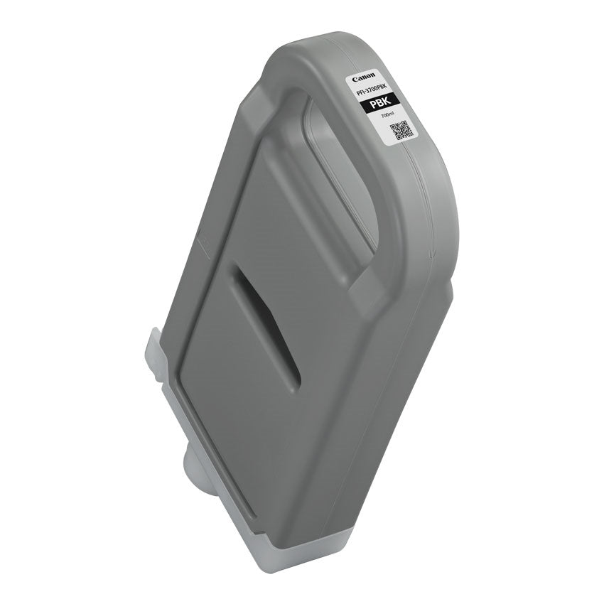 Canon PFI-3700PBK Foto-Schwarz Tintenpatrone (Original) – 700 ml – für Canon PRO-6600/4600/2600, GP-6600S/4600
