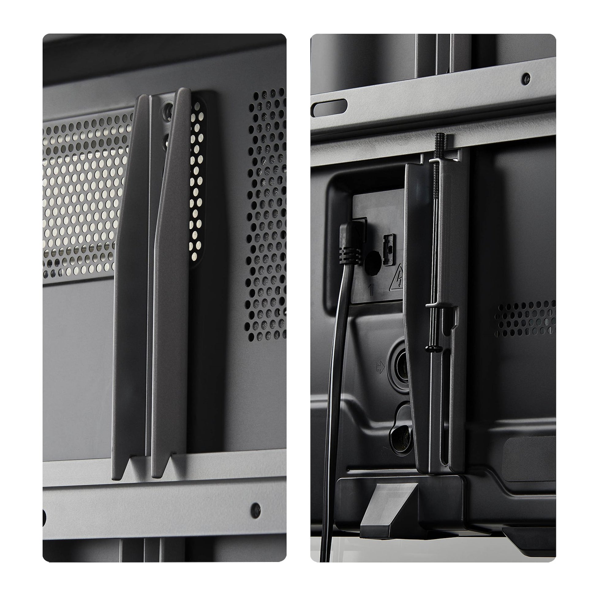StarTech.com TV-Wagen – 65–100" – VESA 300×300–1000×600 – bis 100 kg, Höhenverstellbar – ELB1-TV-CART