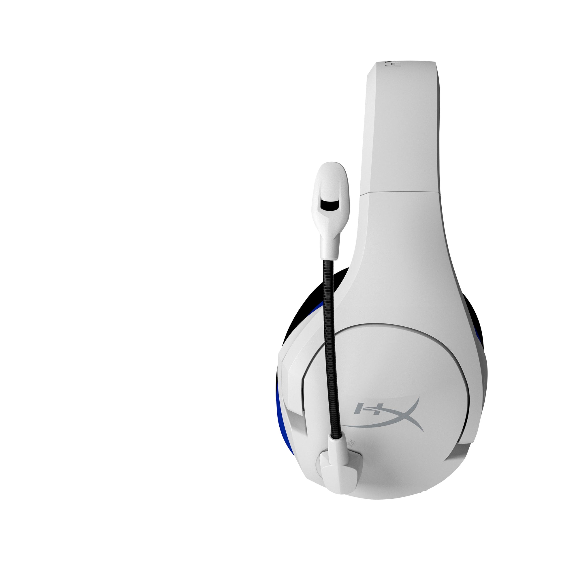 HyperX Cloud Stinger Core Gaming-Headset – On-Ear, Stereo, Kabel + BT, für PS5, PS4, Blau/Weiss