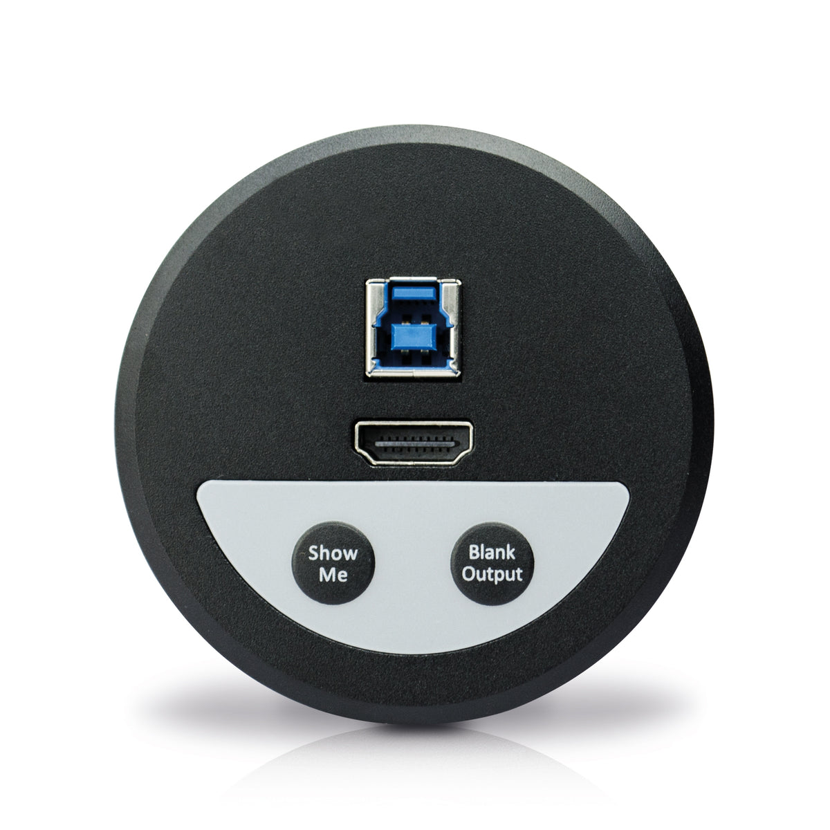 PureTools PT-IFP-HU – Anschlussdose, 1× HDMI, 1× USB-B, Schwarz