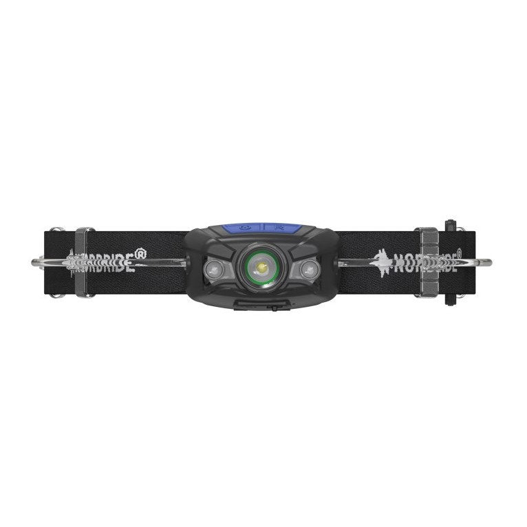 NORDRIDE Stirnlampe Active Sport R – 330 lm, 160 m, IP65, Laufzeit 22 h – Schwarz