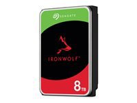 Seagate IronWolf ST8000VN002 – 8 TB, 3,5" HDD, 5400 U/min, 256 MB Cache, SATA III, für NAS