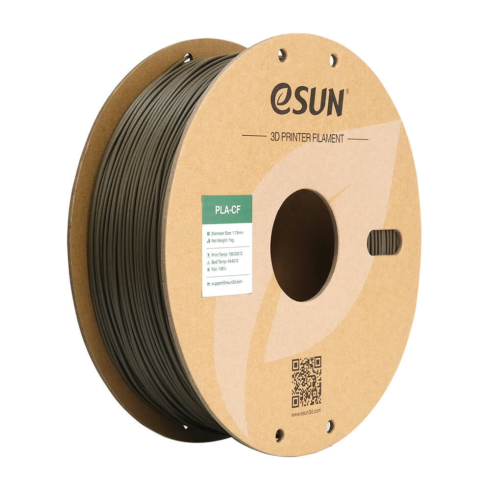 eSUN 3D-Drucker-Filament PLA (Carbon) 1,75 mm Braun, 1 kg