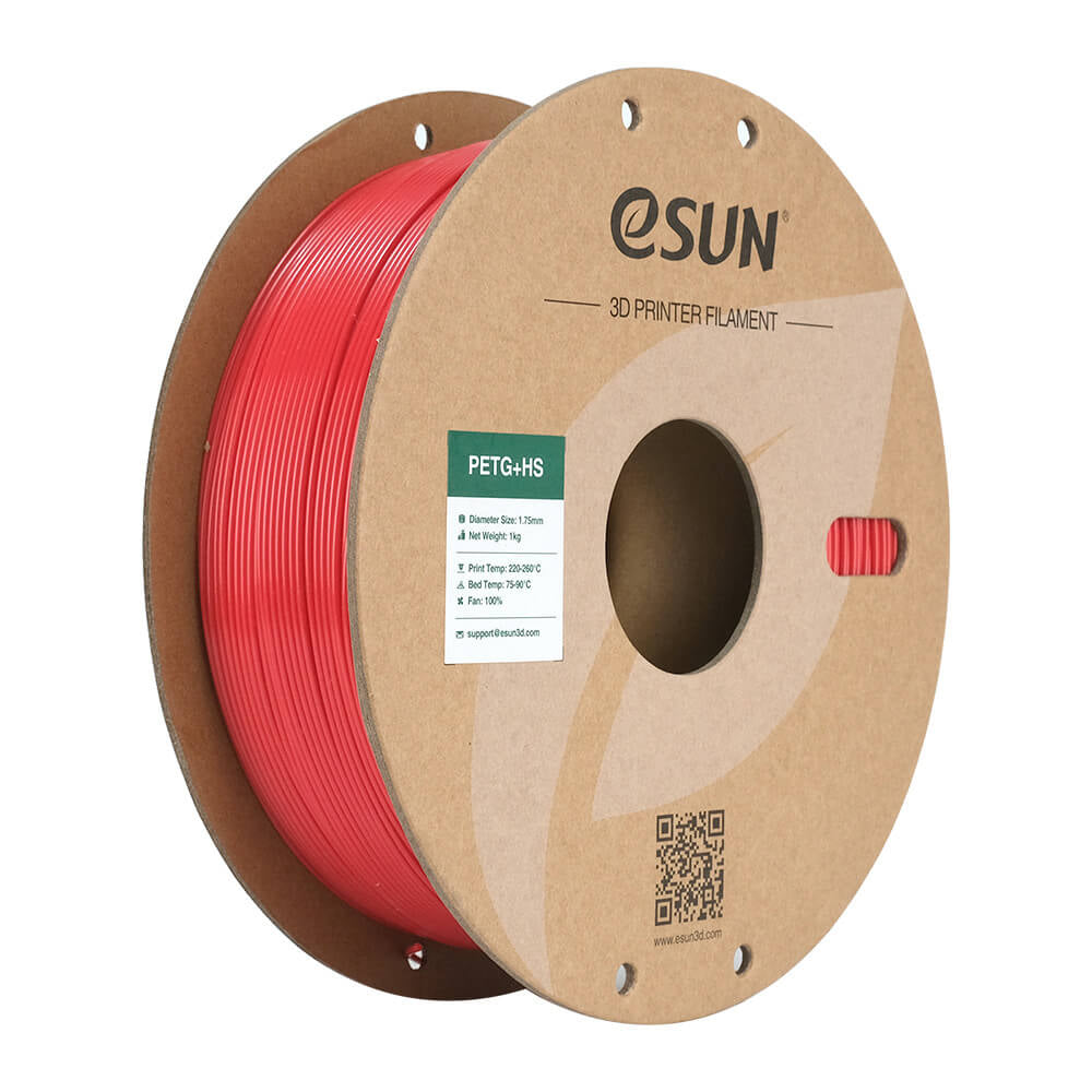 eSUN 3D-Drucker-Filament PETG 1,75 mm Rot, 1 kg