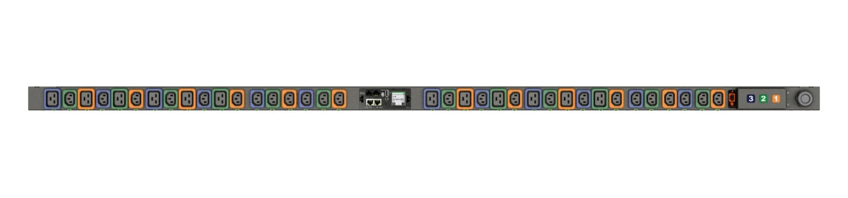 Vertiv Rack-PDU – Überwacht, NMC, 3-ph, Senkrecht 0U, 16 A 200–240/346–415 V, 36×C13/C19, IEC 60309, 3,05 m