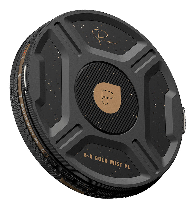 PolarPro Chroma VND/PL 6–9 Nebel-Filter – GoldMist, Aluminium
