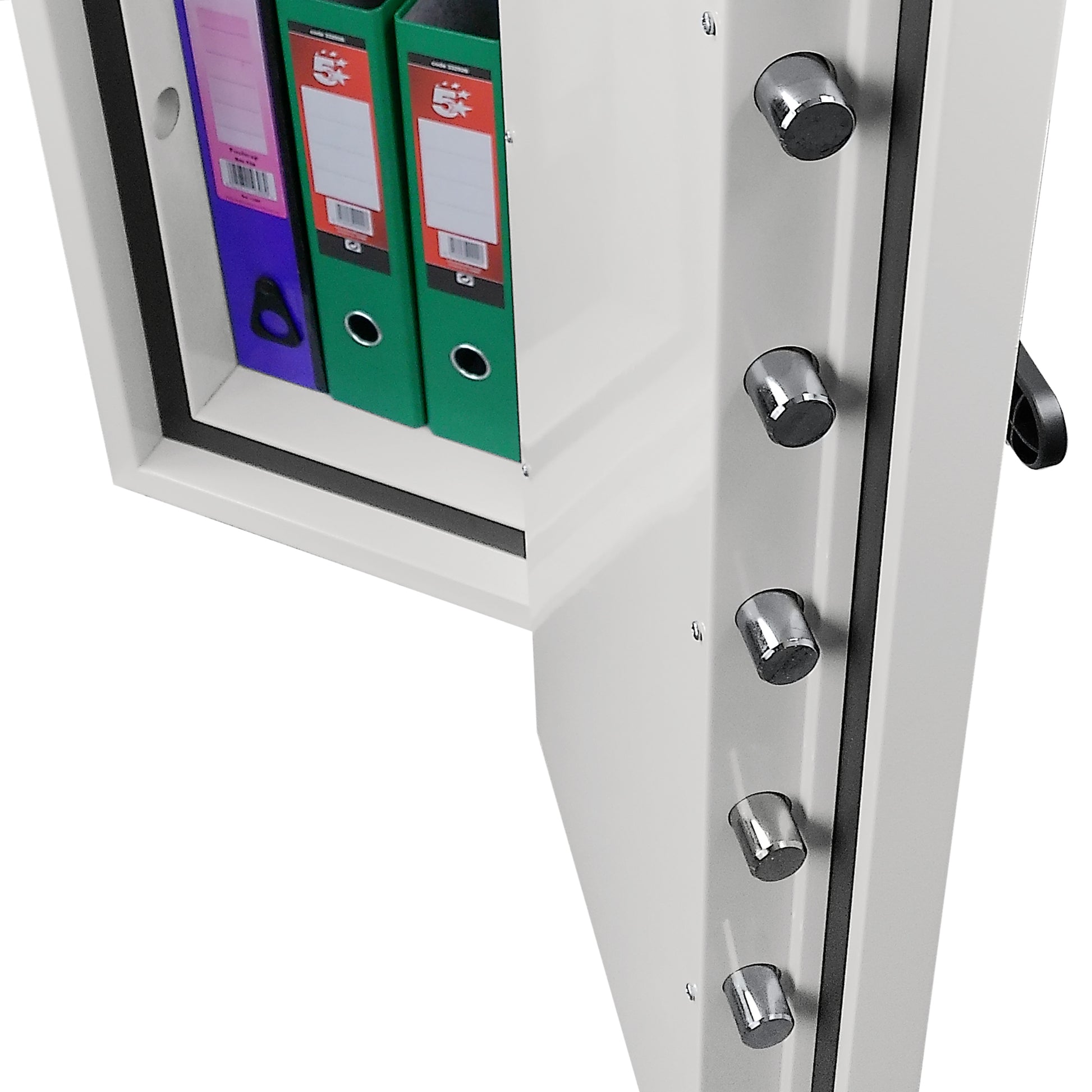 Phoenix Safe Co. Phoenix Sicherheitsschrank Fortress Pro SS1465K – Schlüsselschloss – 97 l – Feuerschutz 60 min – Weiss