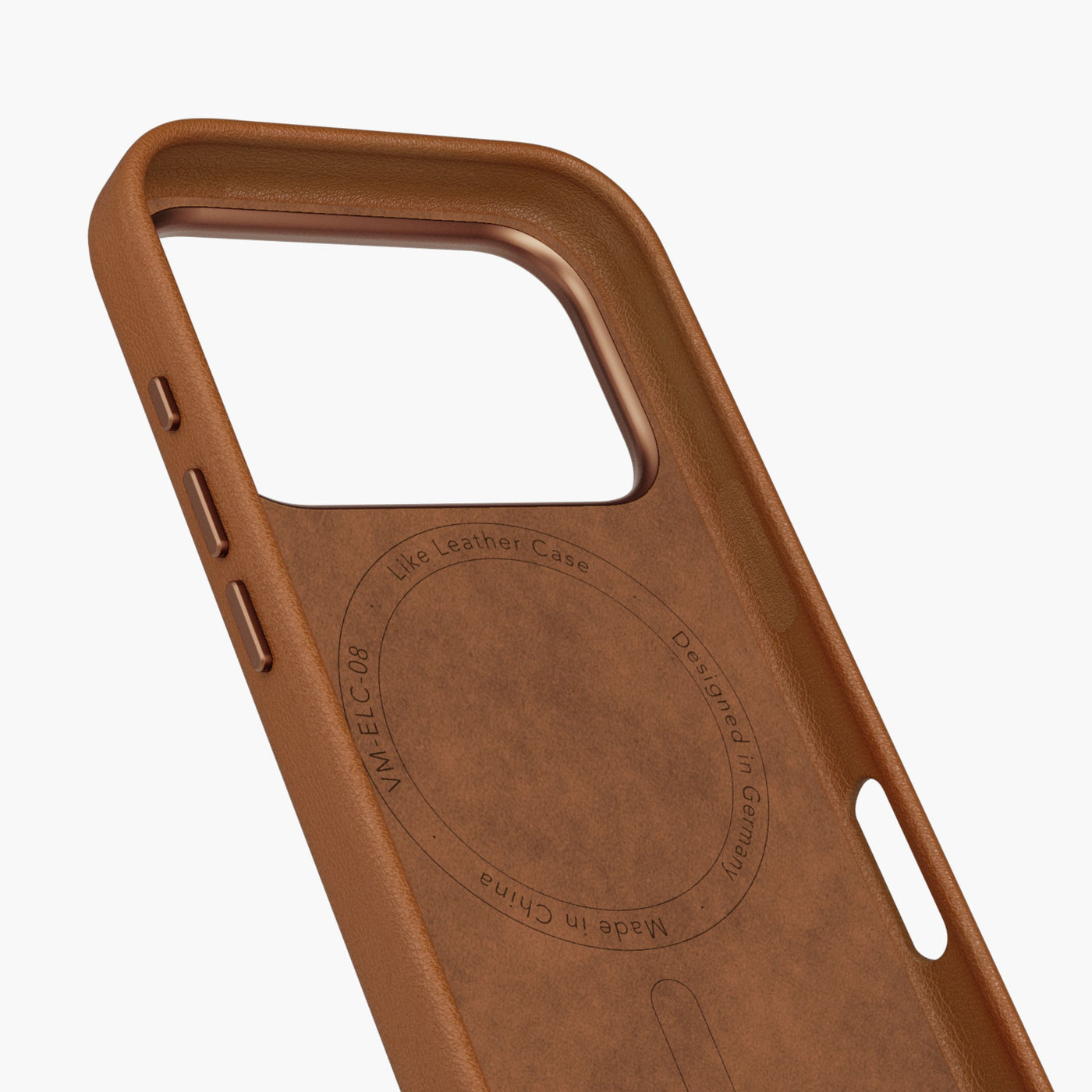 Vonmählen Backcover – für Apple iPhone 17 Pro – braun – Leder