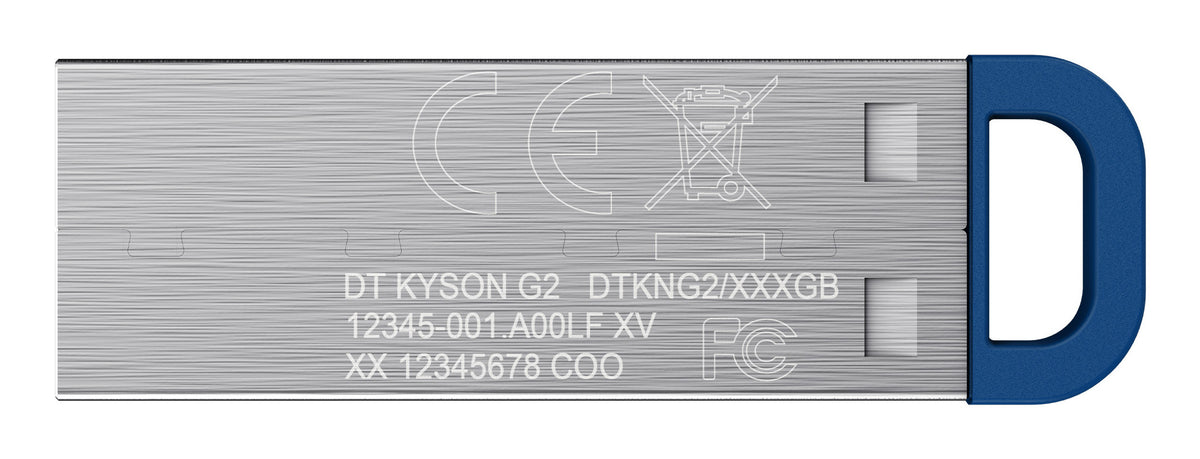 Kingston Technology Kingston DataTraveler Kyson 256 GB – USB Typ-A, USB 3.2 Gen 1, 220 MB/s, Edelstahl