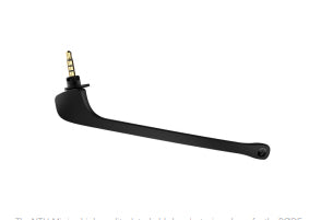 RØDE NTH-100M – Duo Headset Over-Ear – 6,3 mm Klinke, Abnehmbares Mikrofon – Schwarz – für PC