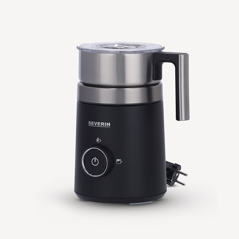 Severin Milchaufschäumer SM 3585 – 500 ml, Induktion – Schwarz/Edelstahl