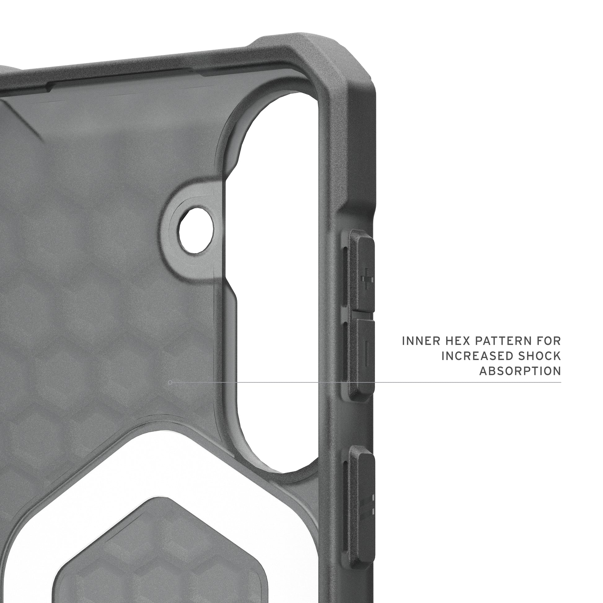 Urban Armor Gear UAG Essential Armor – Rückcover – für Samsung Galaxy S26, MagSafe, TPU, Asche