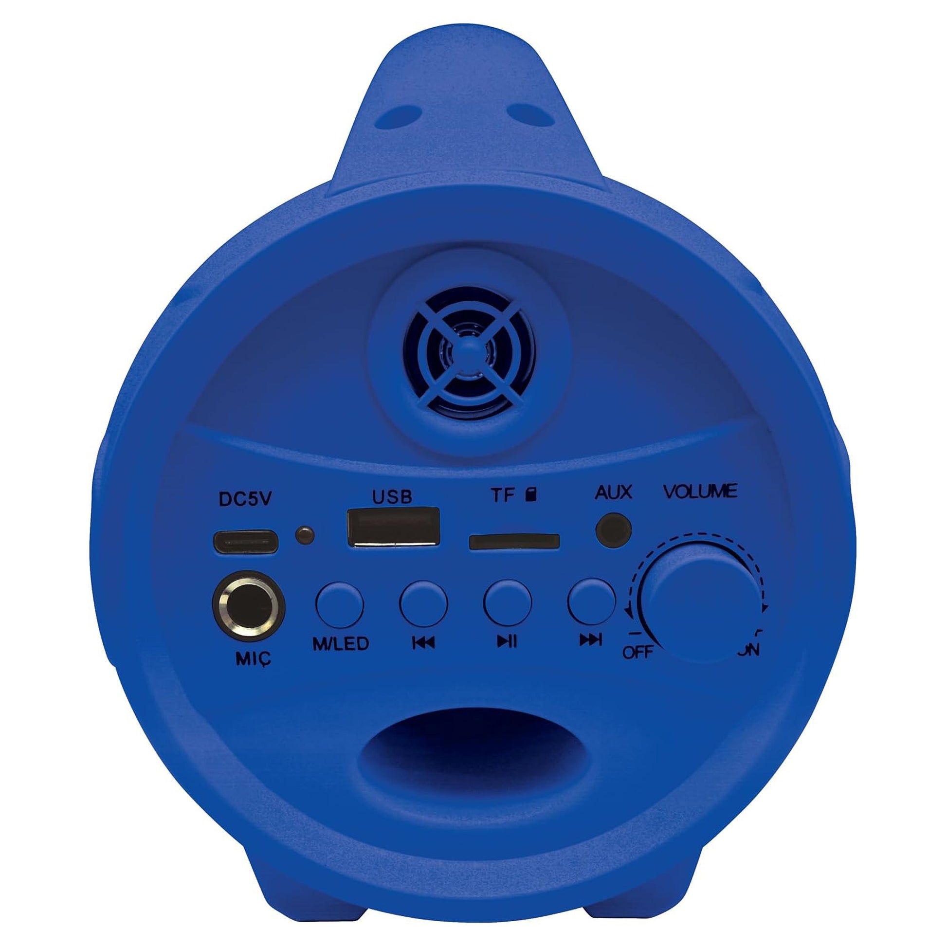 Lexibook BTP585SPZ – Bluetooth-Lautsprecher – mit Mikrofon, Lichteffekte, 3 h Akkulaufzeit, Blau