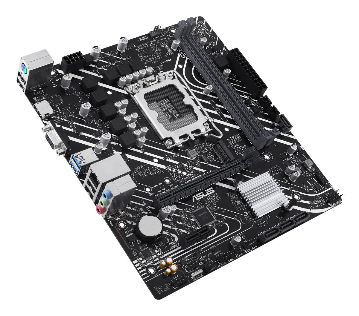 ASUS PRIME H610M-K – Mainboard – LGA 1700, Intel H610, mATX, DDR5