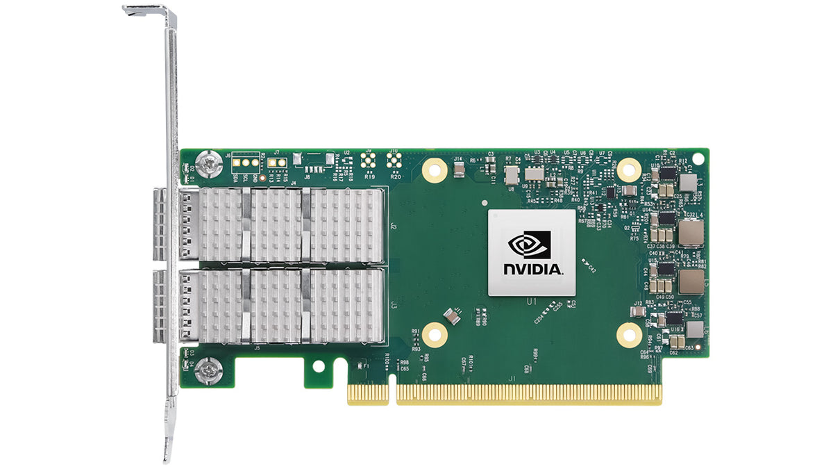Nvidia ConnectX-6 Dx – PCIe 100GbE Adapter – 2×QSFP56, PCIe 4.0