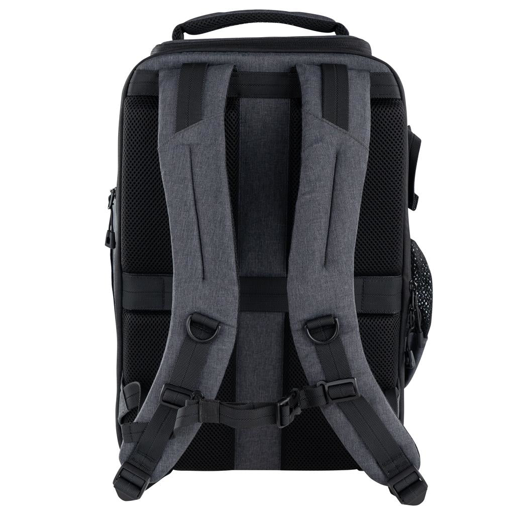 Dörr Kamerarucksack – 200 × 480 × 310 mm, 16 l – Polyester, grau, Regenhülle, Brustgurt