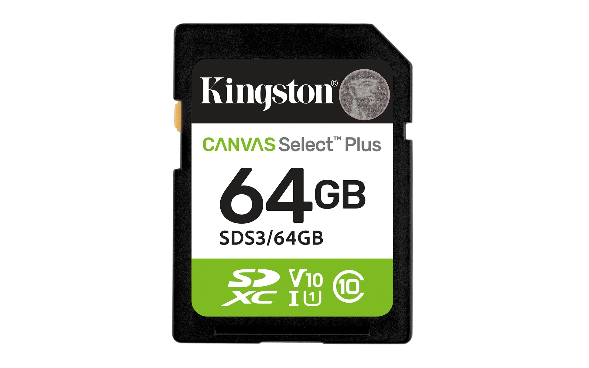 Kingston Technology Kingston Canvas Select Plus SDXC Speichergerät – 64 GB, UHS-I, 100 MB/s