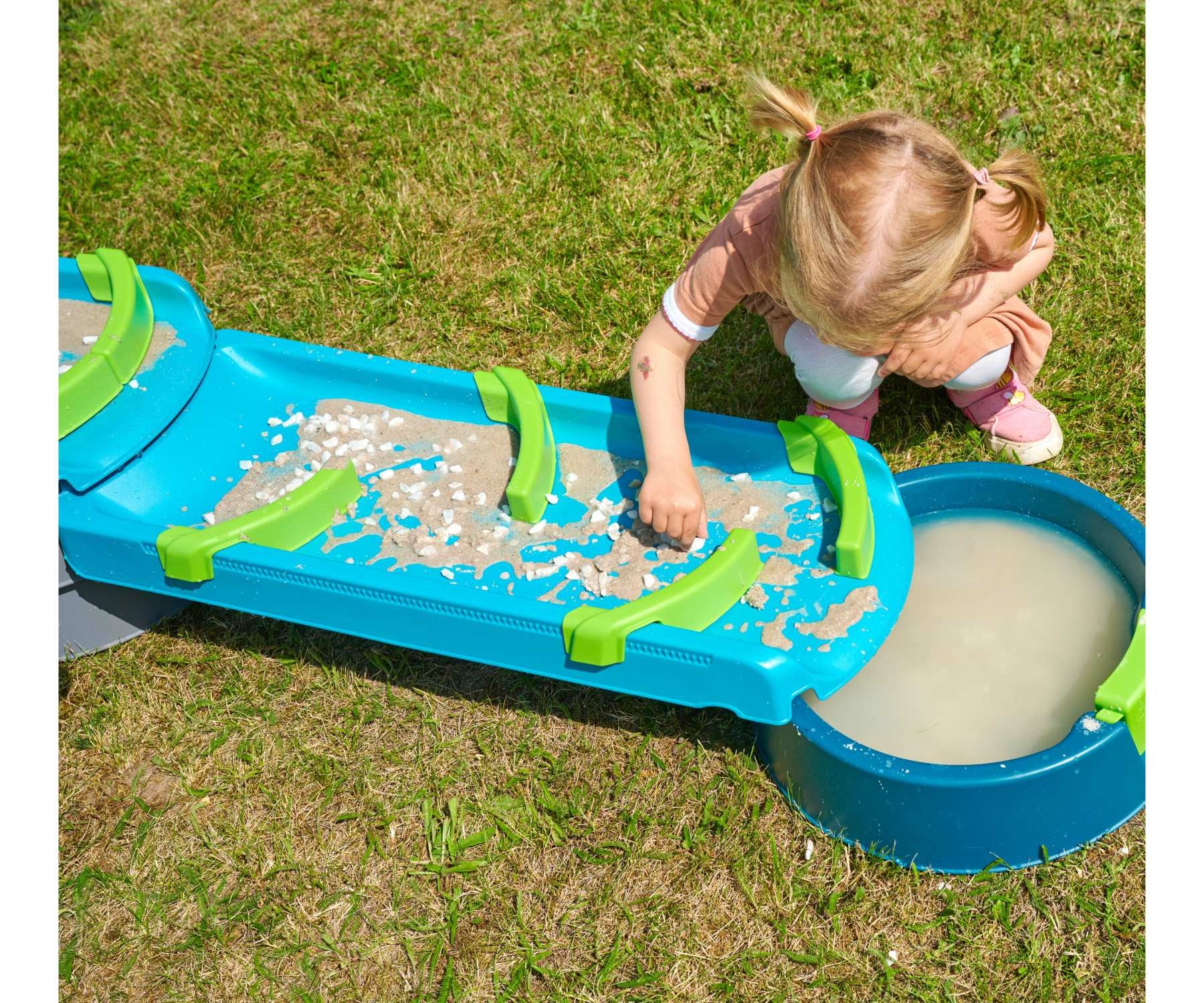Aquaplay Mudway STREAM Matschbahn – ab 3 Jahren – Kunststoff – Mehrfarbig