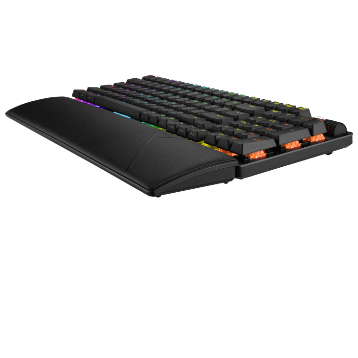 ASUS ROG Strix Scope II 96 – Tastatur 96% – Mechanisch – Bluetooth & 2,4 GHz (USB-A-Empfänger) – RGB