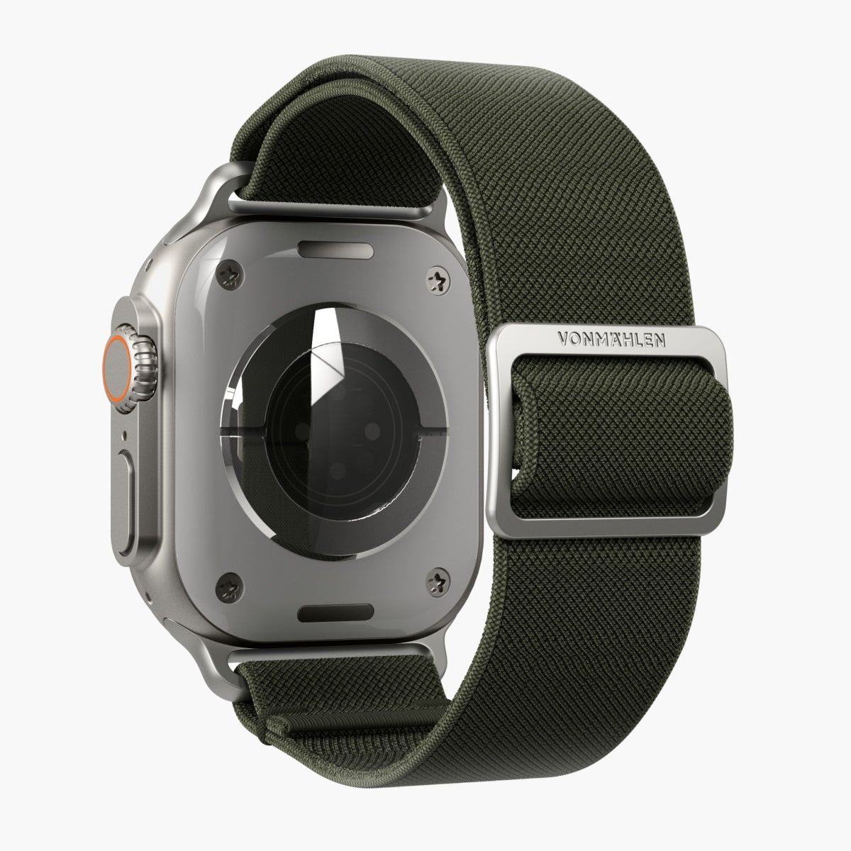 Vonmählen Classic Nylon Loop – Nylon Loop, Olive, für Apple Watch