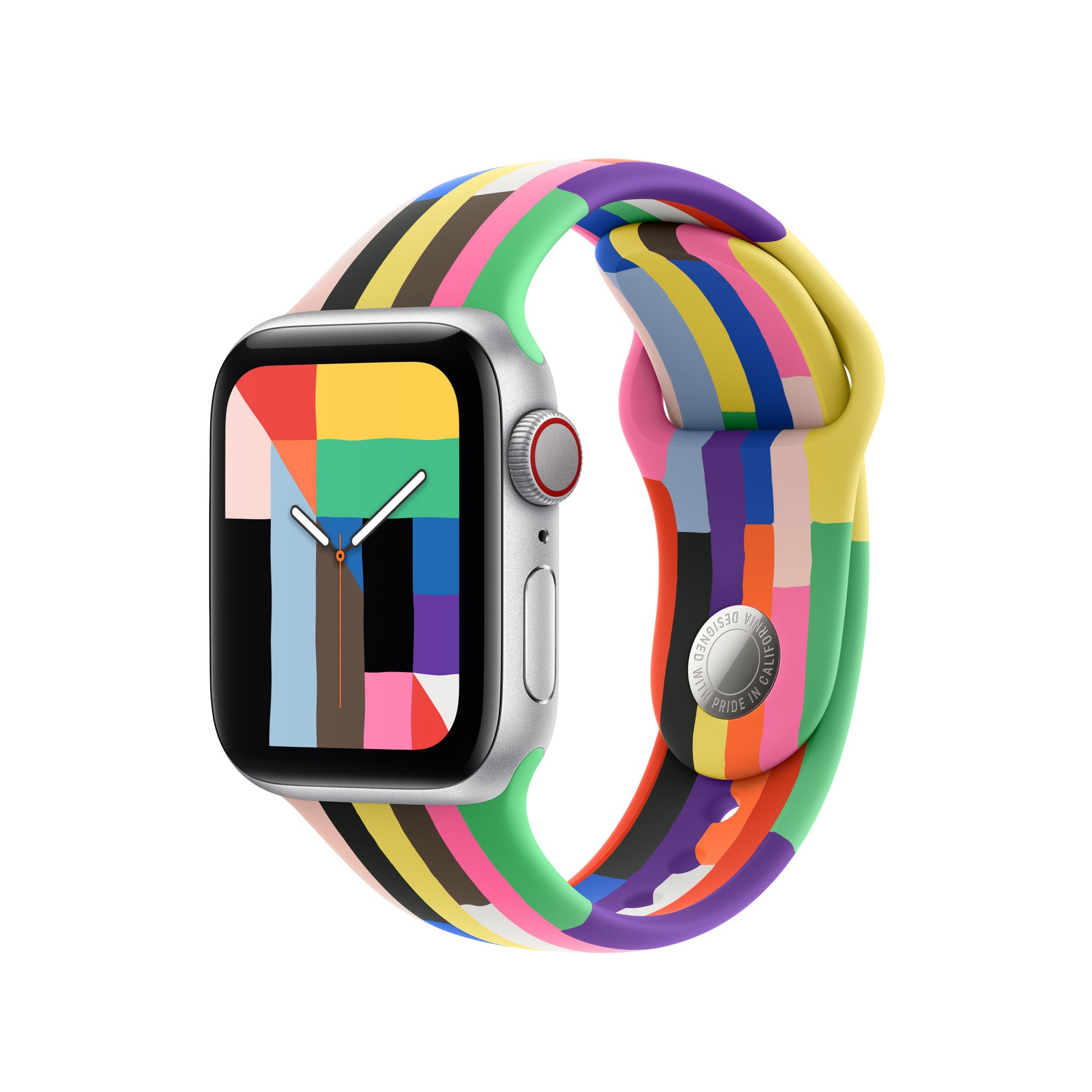 Apple Sportarmband – Mehrfarbig, M/L, für Apple Watch