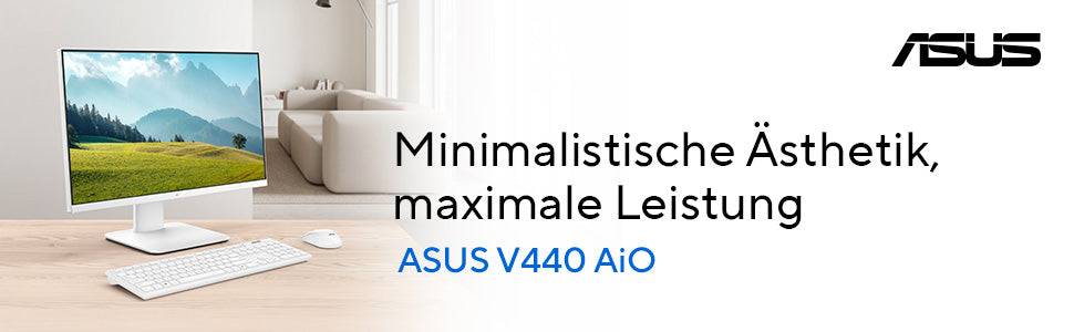 ASUS V400 All-in-One – 23,8" Full HD, Intel Core i5-13420H, 8 GB RAM, 512 GB SSD, Windows 11 Home