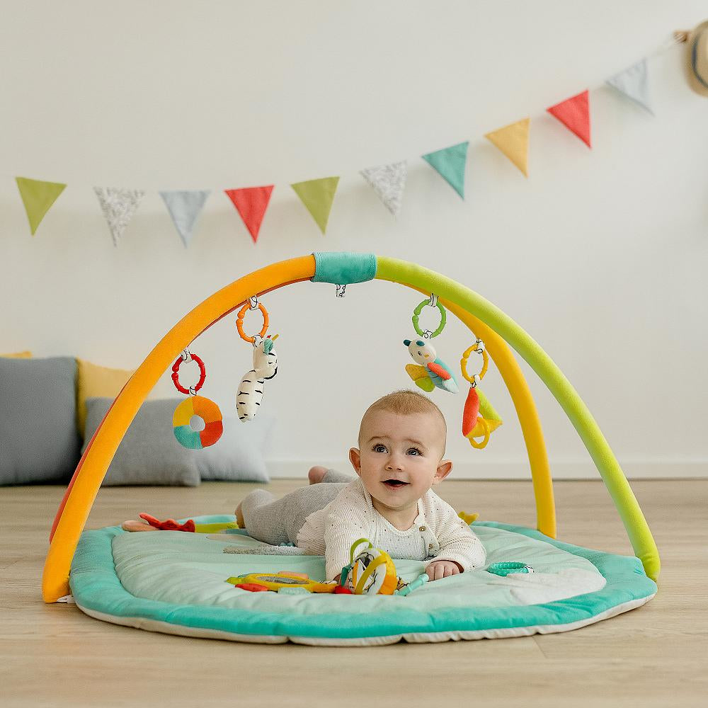 Fehn Babyspielmatte – Koala – 85 × 100 cm – Mehrfarbig – 1 Stück – Ab 0 J. – Plüsch