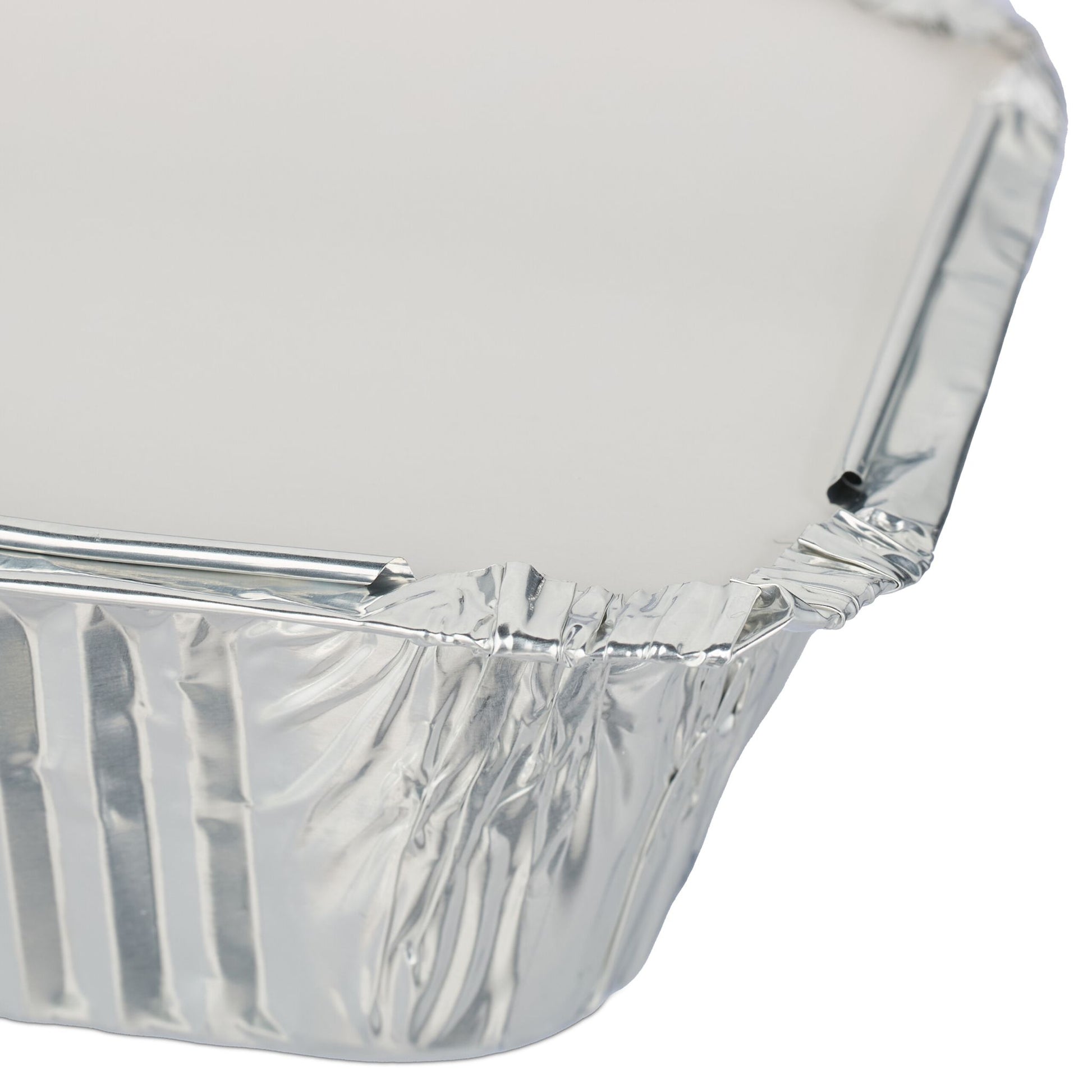 Relaxdays Schale, Aluminium – 130 × 100 × 40 mm, silber – 100 Stk.