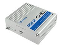 Teltonika TRM240 – 4G LTE Modem (Mikro-USB), Interne Antenne, Aluminium/Blau