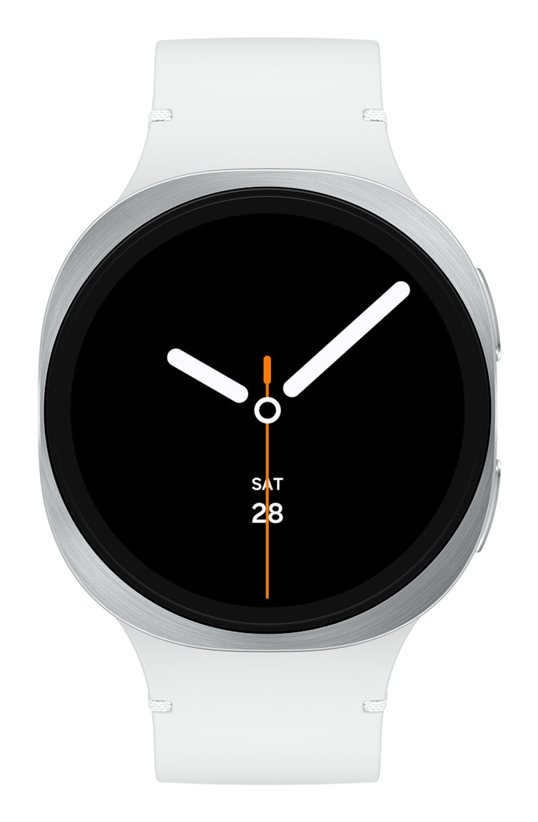 Samsung Sportuhr – Smartwatch – 44 mm, 1,5", GPS, WLAN, AMOLED, Silber