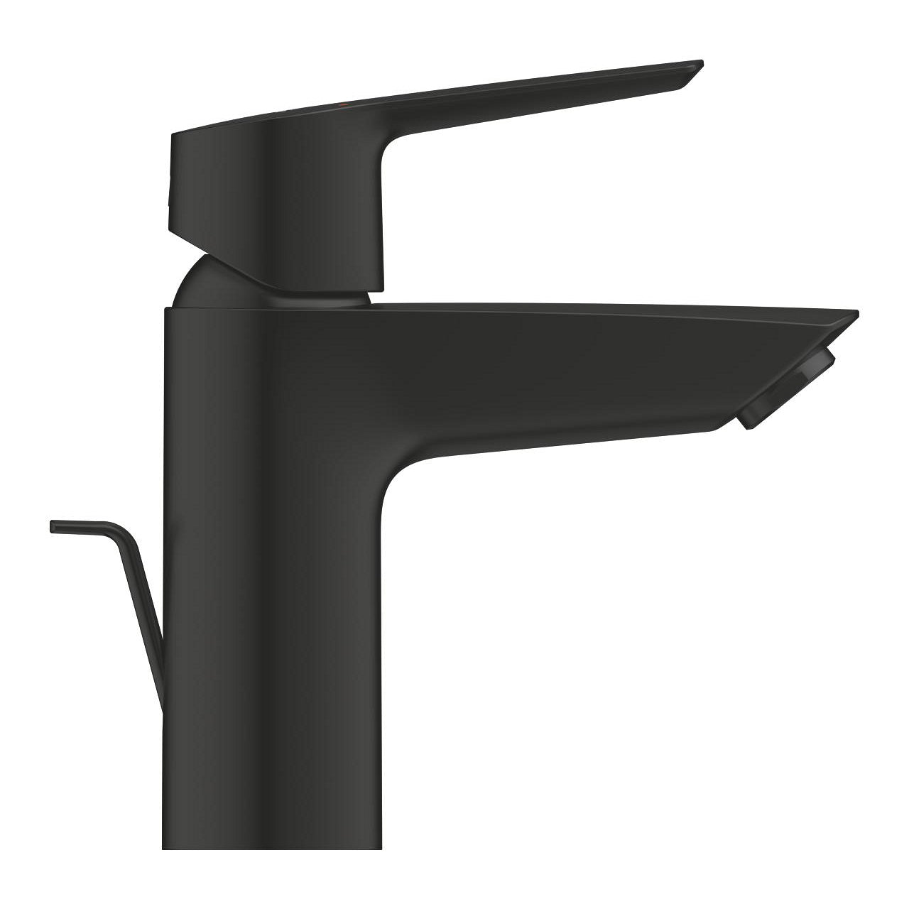 GROHE Start Badebatterie – Einhebelmischer, Metall, Schwarz matt