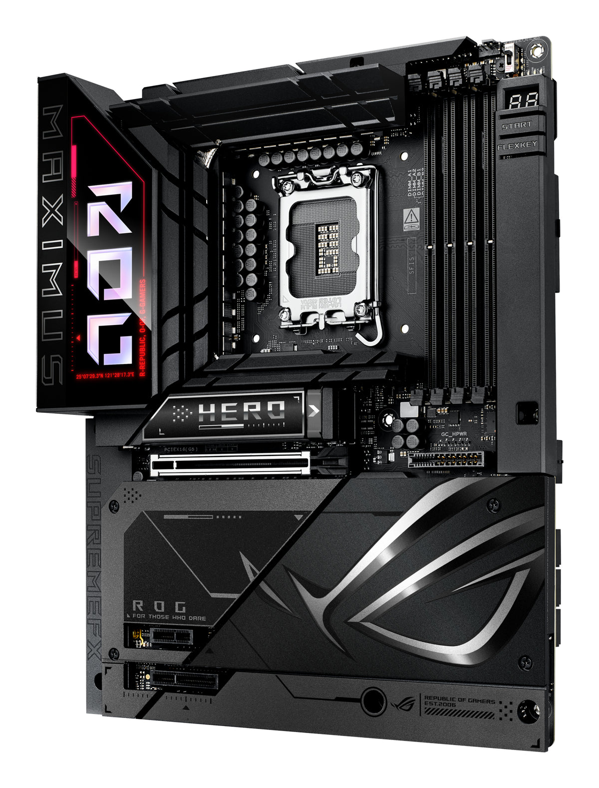 ASUS ROG MAXIMUS Z890 HERO BTF – Mainboard – LGA 1851, Intel Z890, ATX, DDR5