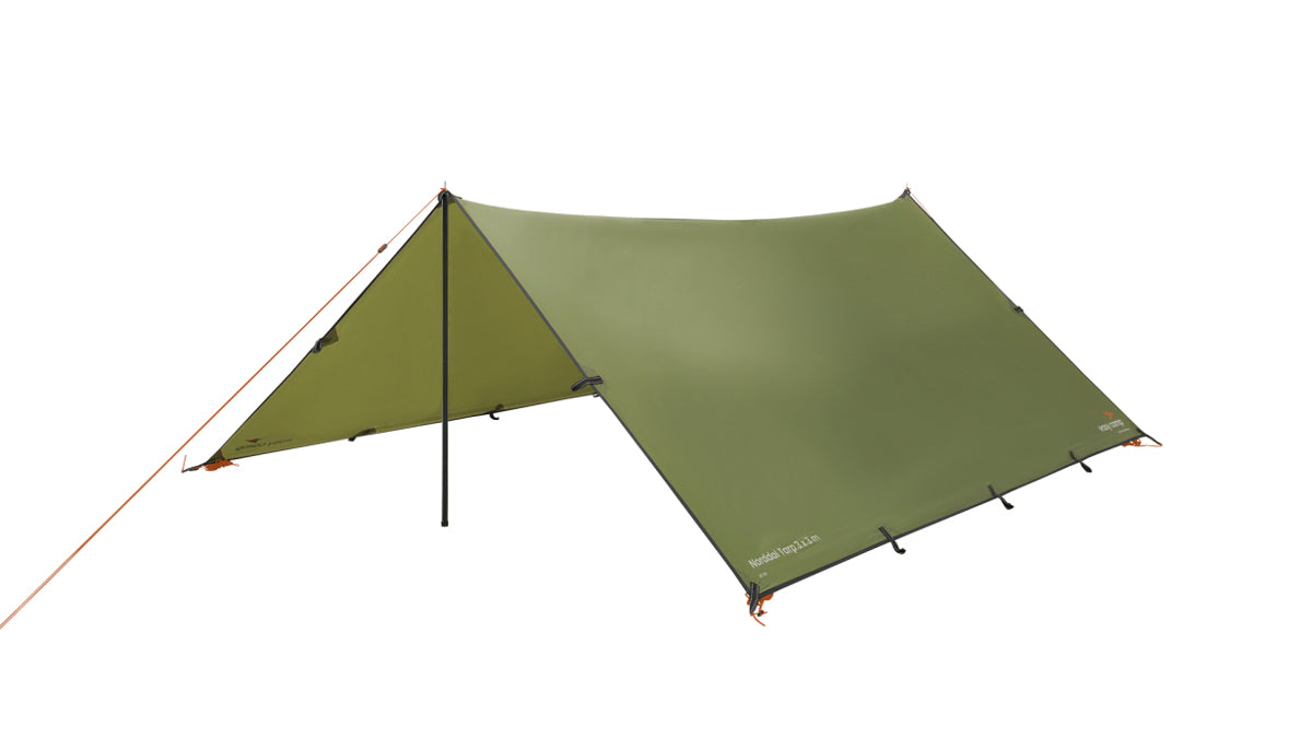 Easy Camp Tarp Norddal – wasserfest, Wassersäule 2000 mm – 3000×3000 mm – grün – Polyester – 950 g