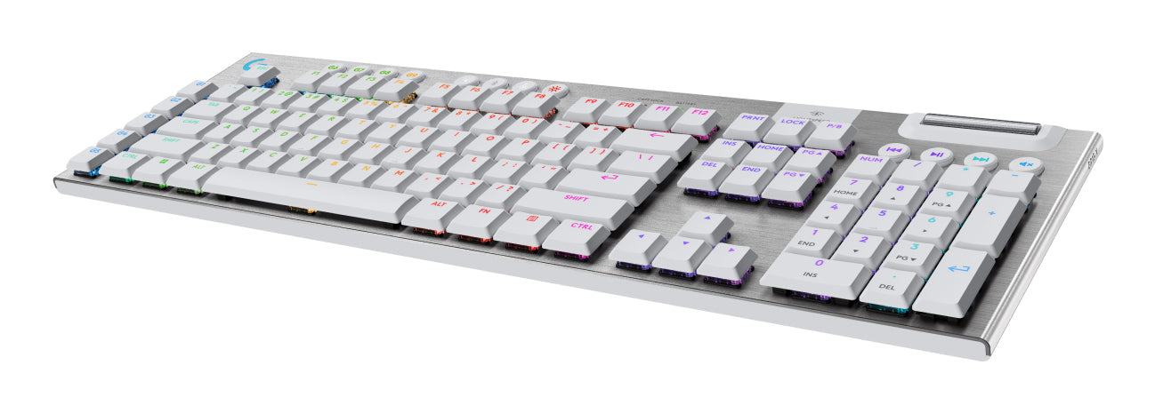 Logitech G G915 X – Gaming-Tastatur – Mechanisch – Bluetooth & 2,4 GHz (USB-A Empfänger) – QWERTZ (DE) – RGB