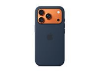 Apple Backcover – für Apple iPhone 17 Pro, MagSafe, Silikon+Mikrofaser, Mitternacht