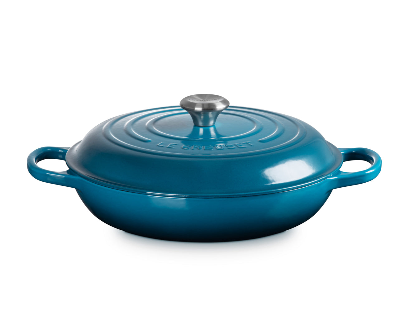 Le Creuset Kochtopf Signature – 3,5 l, Ø 31,7 cm, Gusseisen, Emaille, für Induktion, Gas, Glaskeramik und mehr