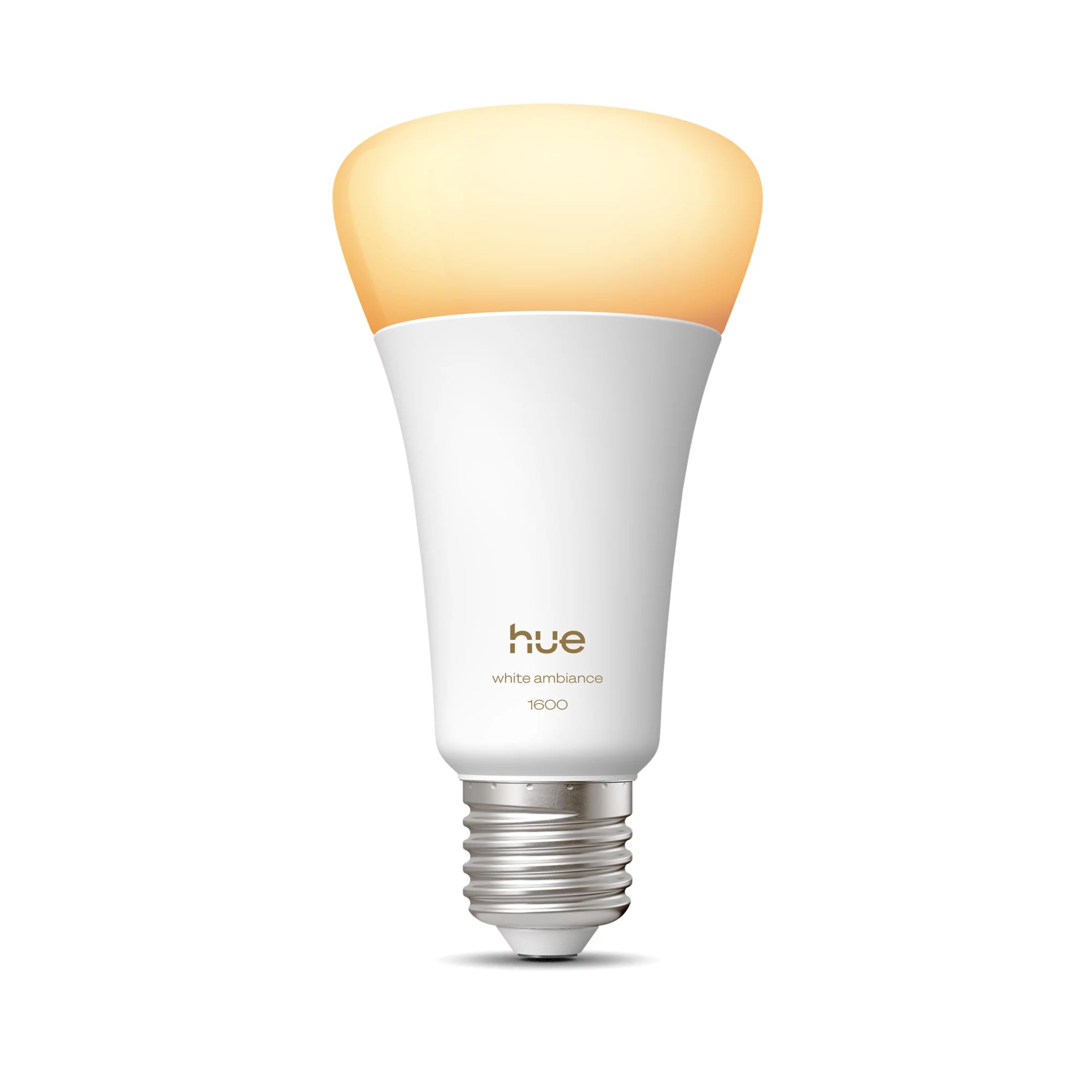 Philips by Signify Philips Hue Smart-Leuchtmittel E27 White Ambiance – 1600 lm, Farbtemperatur einstellbar, Zigbee, dimmbar