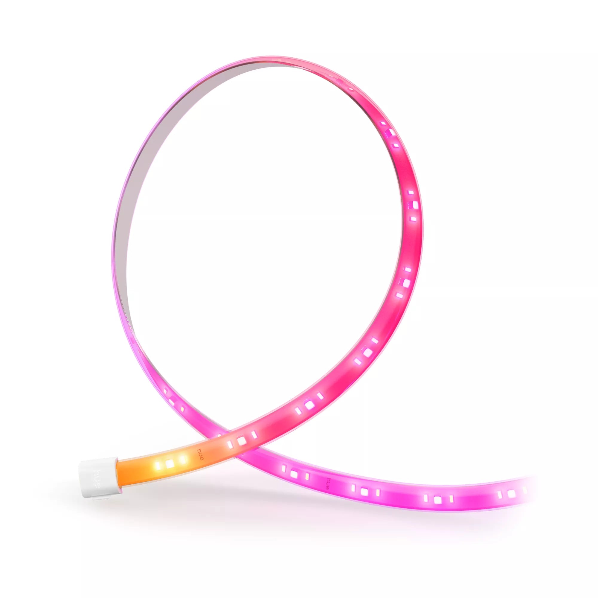 Philips by Signify Philips Hue LED-Strip Verlängerung 2 m – RGB+CCT, Bluetooth/Zigbee – für Alexa, Google – 1 Stk.