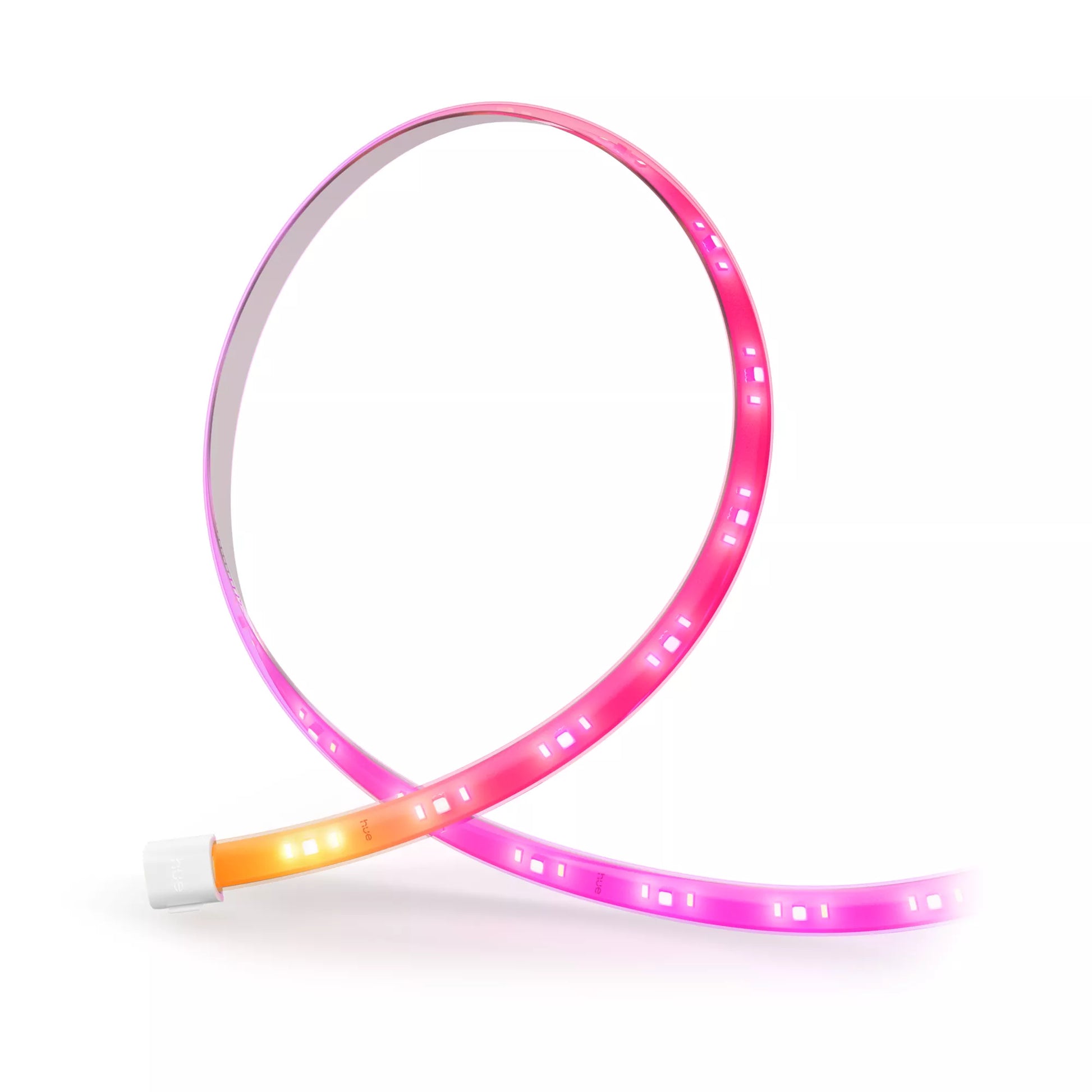 Philips by Signify Philips Hue LED-Strip – Verlängerung, 10 m, 1700 lm, einstellbares Weiss, für Alexa/Google/HomeKit, weiss