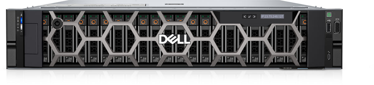 Dell PowerEdge R7615 Rack (2U) – AMD EPYC 9254, 32 GB RAM, 480 GB SSD