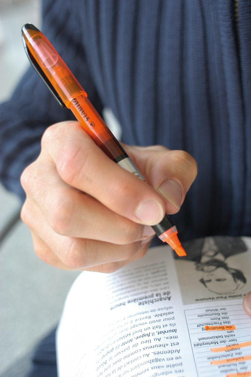 STABILO Navigator Textmarker Orange – 2–5 mm