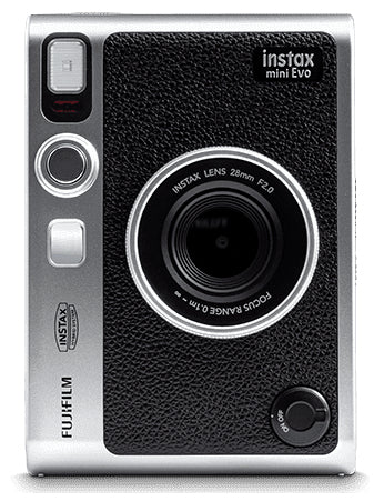 Fujifilm Instax Mini Evo – Hybrid-Sofortbildkamera Instax Mini, schwarz