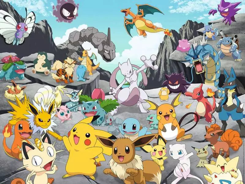 Ravensburger Puzzle Pokémon Classics – 1500 Teile – 60 × 80 cm – ab 14 J.