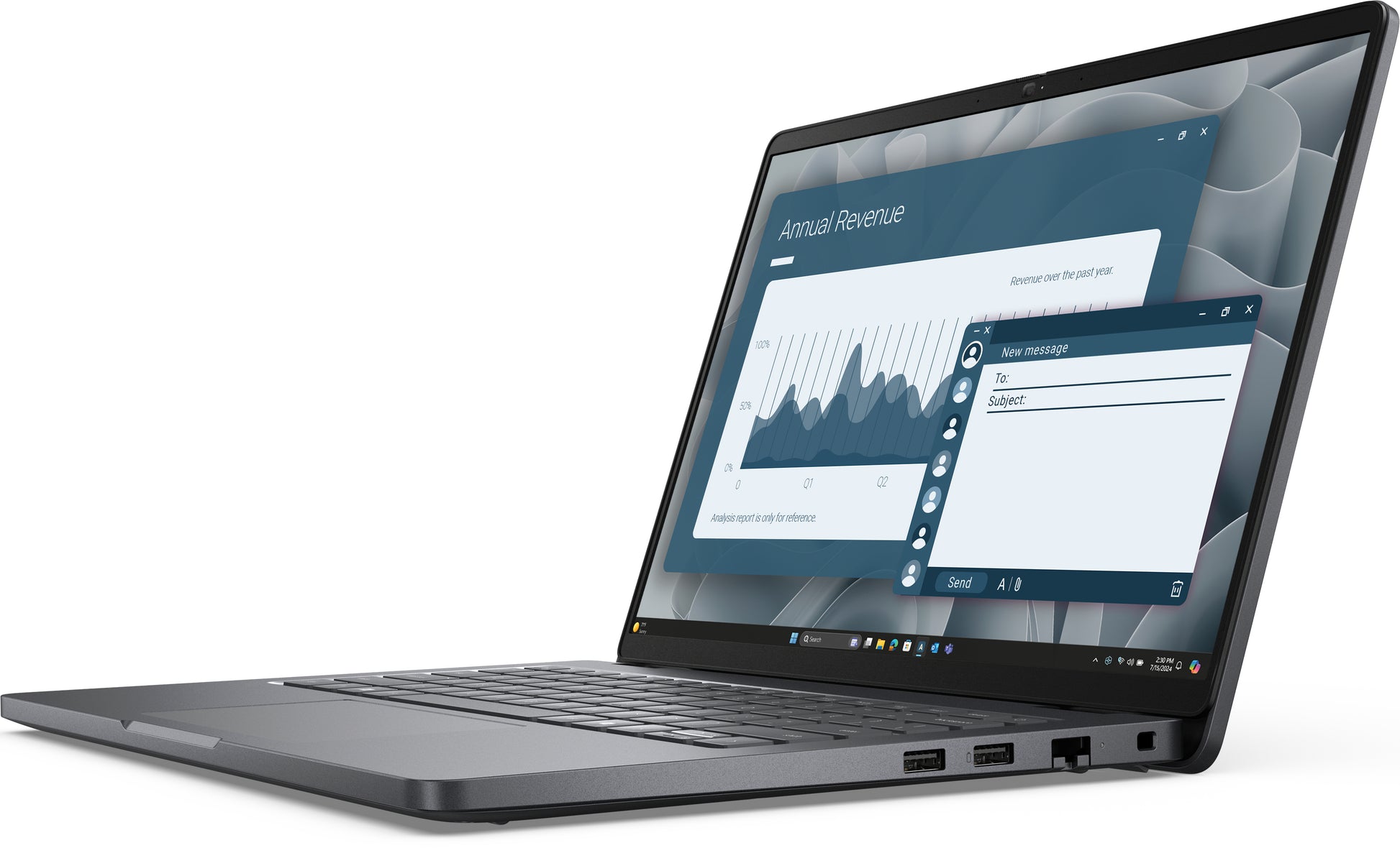 Dell Pro 14 PC14255 – 14" WUXGA, Ryzen 5 Pro 230, 16 GB, 512 GB SSD, Win 11 Pro, QWERTZ (CH)