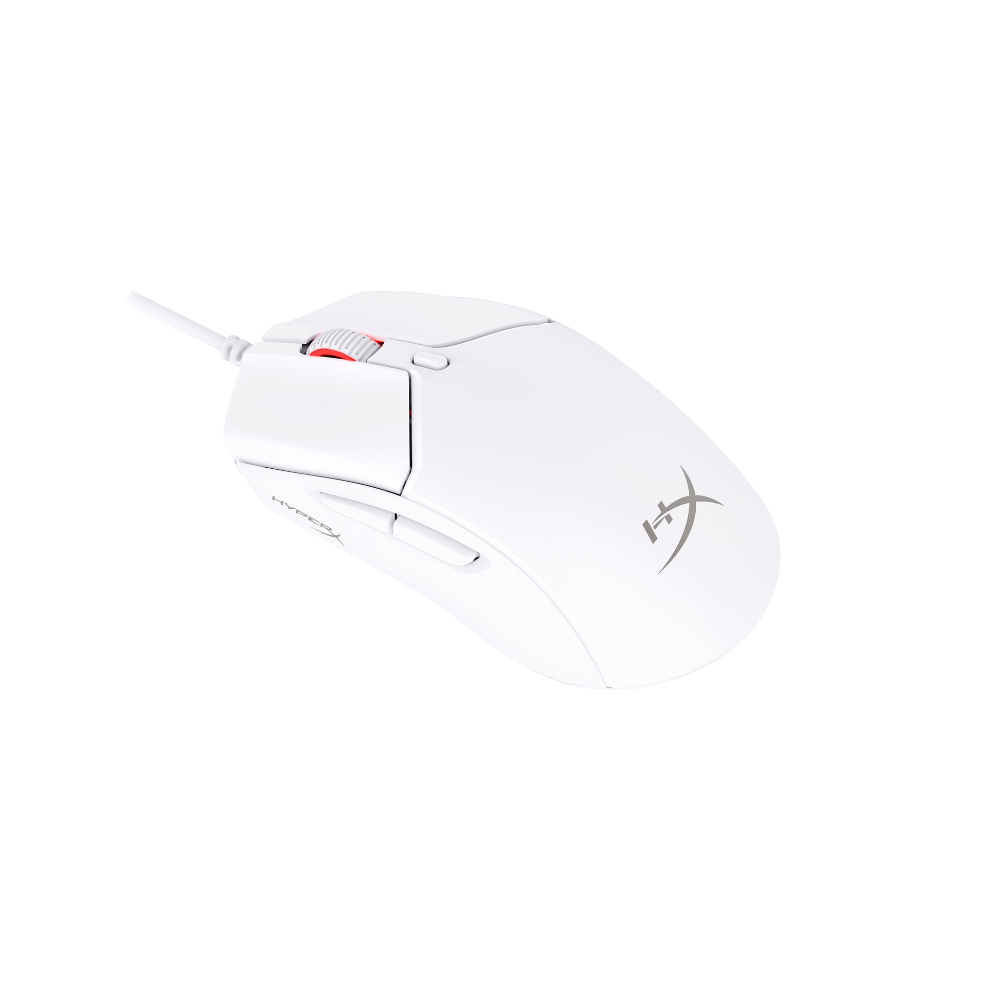 HyperX Pulsefire Haste 2 – Gaming-Maus – Kabelgebunden (USB-A), 26000 DPI, Weiss