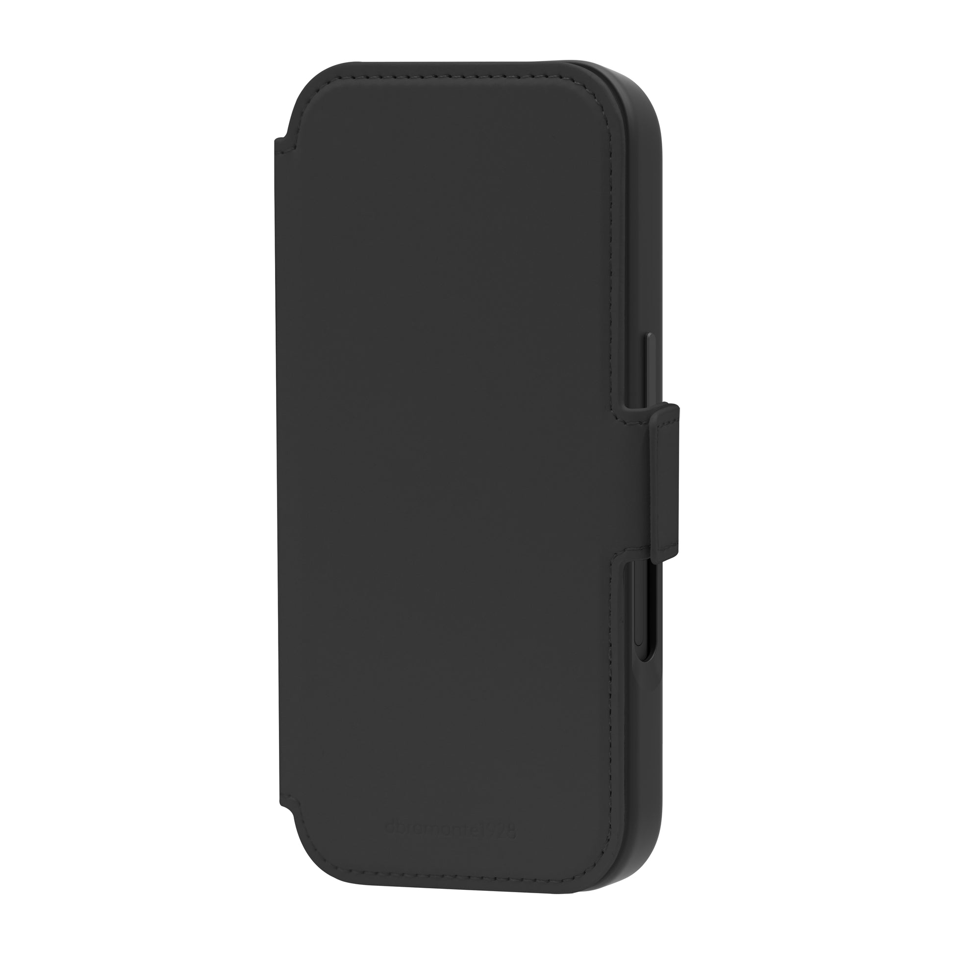 dbramante1928 Lynge MS ICON Wallethülle – für Apple iPhone 16, 3 Kartenfächer, Schwarz, Magnetverschluss