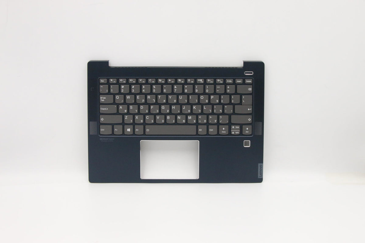 Lenovo Tastatur-Case für IdeaPad S540-14IWL (81ND) – Hebräisch – Blau